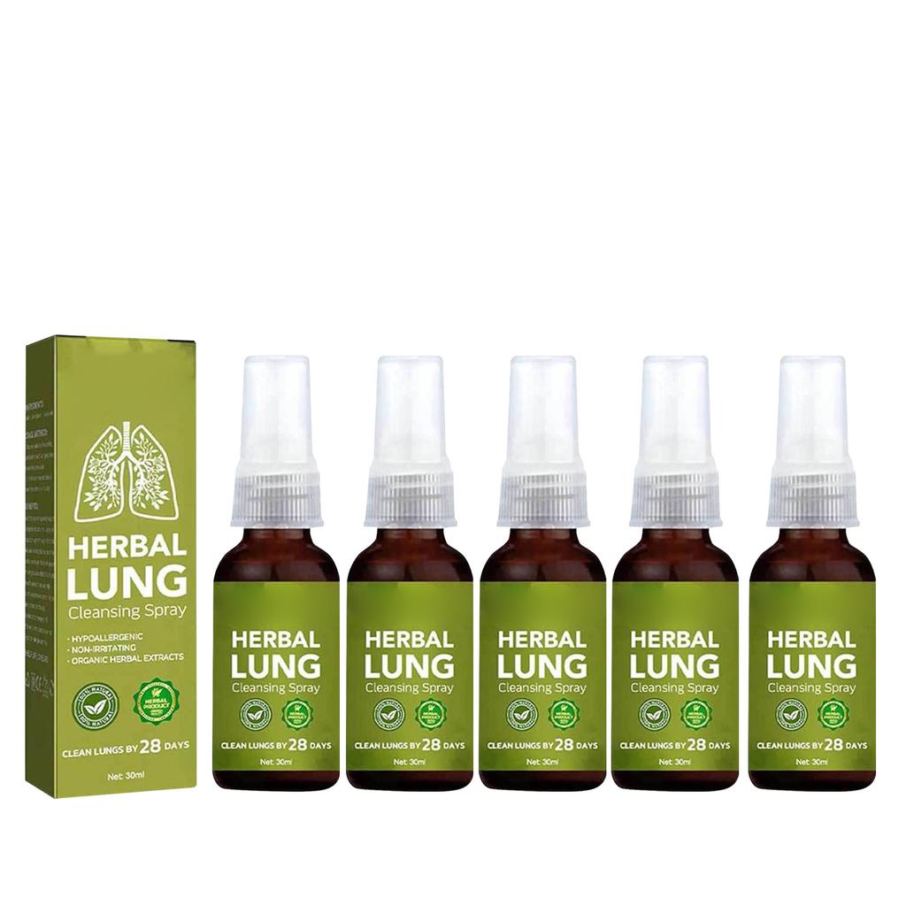 Breath Cleaning Herbal Body Cleansing Spray Naturally Clean And Detoxify Cough And Reduce Mucus 30ml(2/3/4/5pc)