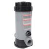 CL200 Automatic ChemicalFeeder, 9L Capacity PVC Inline Automatic Chlorinator Feeder for AboveGround Inground Swimming Pool