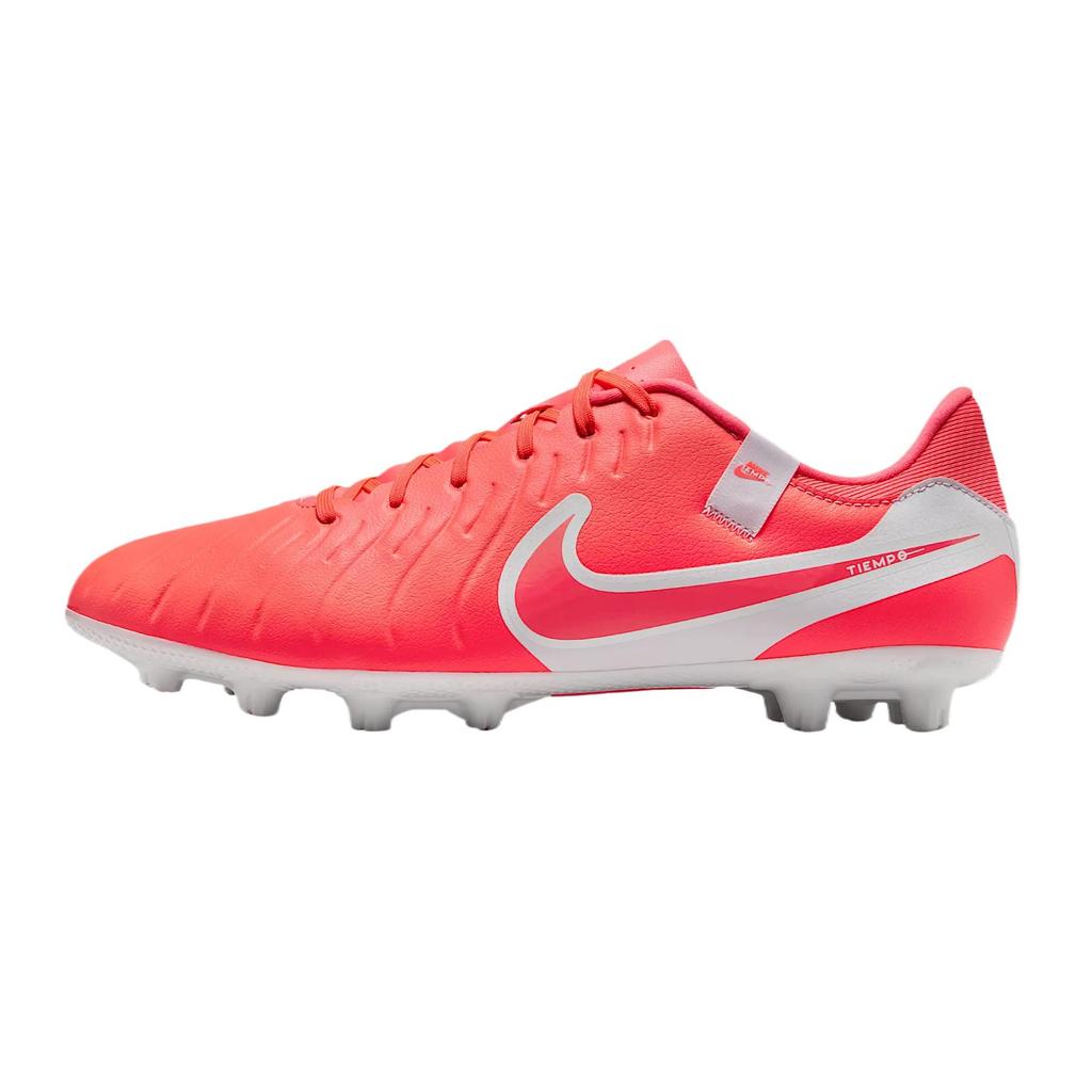 Nike Футбольные бутсы Tiempo Legend 10 Academy, нескользящие, износостойкие, унисекс, красные DV4339-800