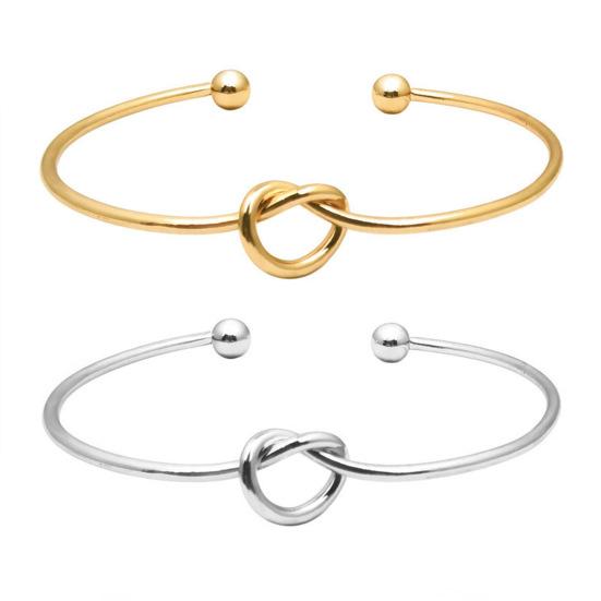 Простой женский открывающийся браслет навсегда, браслет с узлом в виде бесконечности, регулируемый браслет «сделай сам», модные ювелирные изделия, подарок