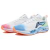 Li Ning Амортизирующие Нескользящие Износостойкие Низкие Беговые Кроссовки Мужские Сине-Розовые ARPU003-14(Команда205--)
