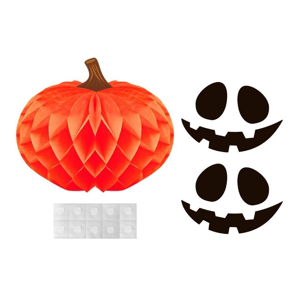 3D Honeycomb Design Paper Lantern Decorations Hanging Halloween Ornaments Home Indoor Decor