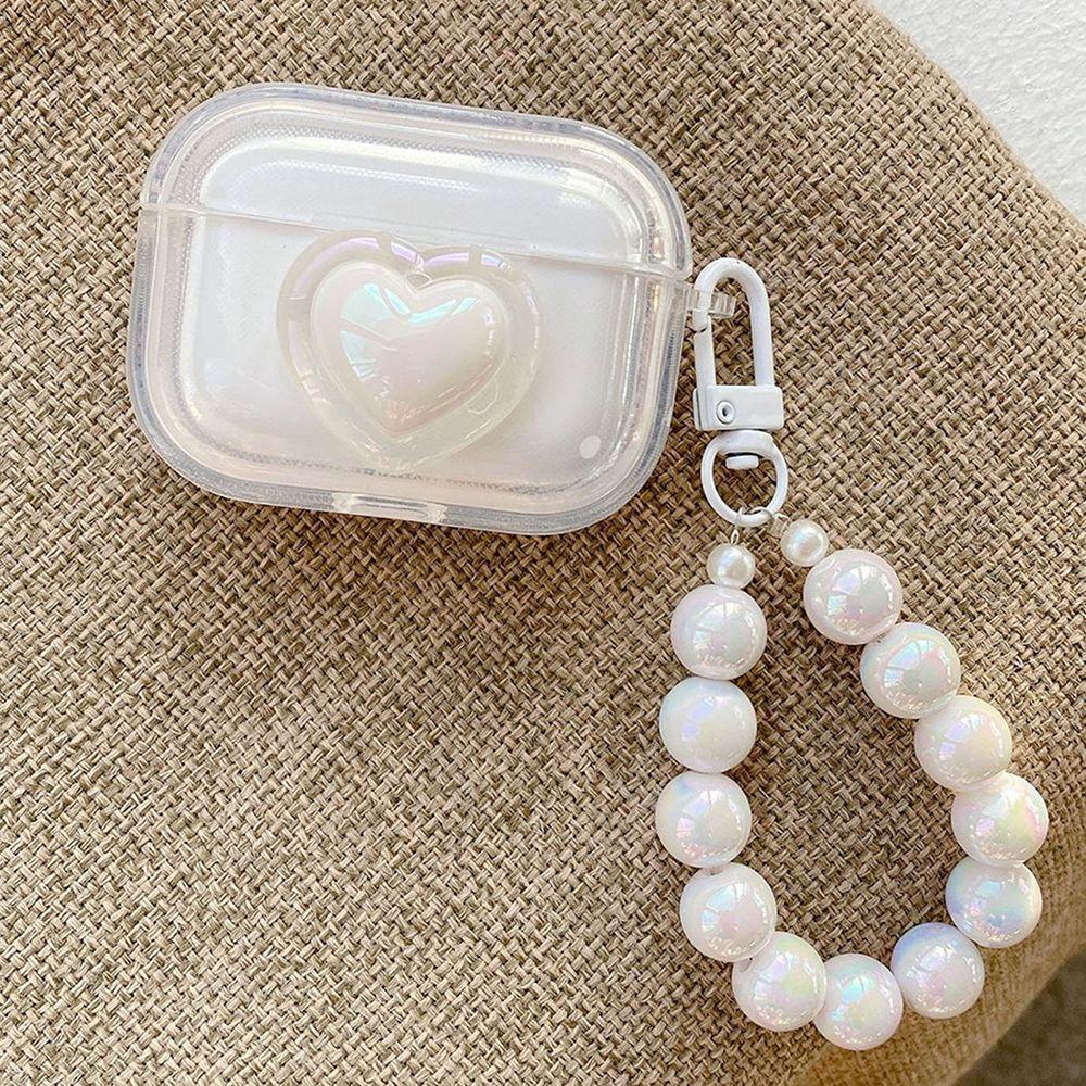 Laser love high transparency applicable to Apple AirPods 111 generation Bluetooth headset protective case Pro1 generation headset case