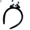 Кавайная заколка для волос с изображением панды, обруч для волос, эластичное кольцо, веревка, женские головные уборы