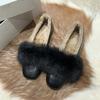 Fashion Big Size Lambwool Moccasins Femme Curly Sheep Fur Flats Woman Warm Plush Loafers Winter Cotton Shoes Women Furry Snow Boot