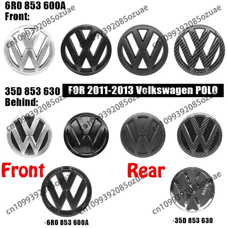 Для VOLKSWAGEN VW 1 шт. 3D ABS Автомобильный Передний Логотип Решетка Значок Значок Багажника Для Volkswagen Polo 2011-2013 6R0853600A 35D853630 Авто Запчасти