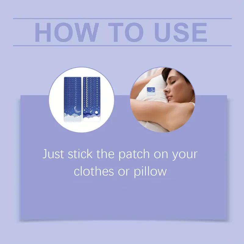 32 шт./кор. пластырь для сна для ночного ухода, травяной аромат снимает усталость тела, легкий сон