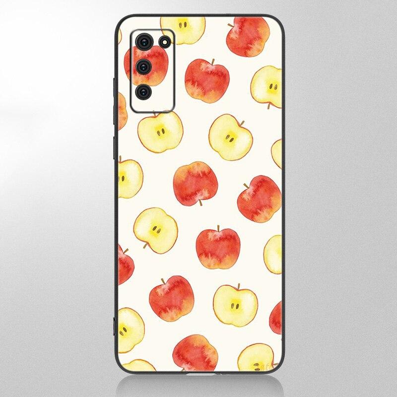 Summer Green Leaves Fruit Lemon Case For Samsung Galaxy A12 A02S A22 A32 A52 A72 A71 A51 A41 A31 A21 A11 A50 A70 A10S A20S Cover