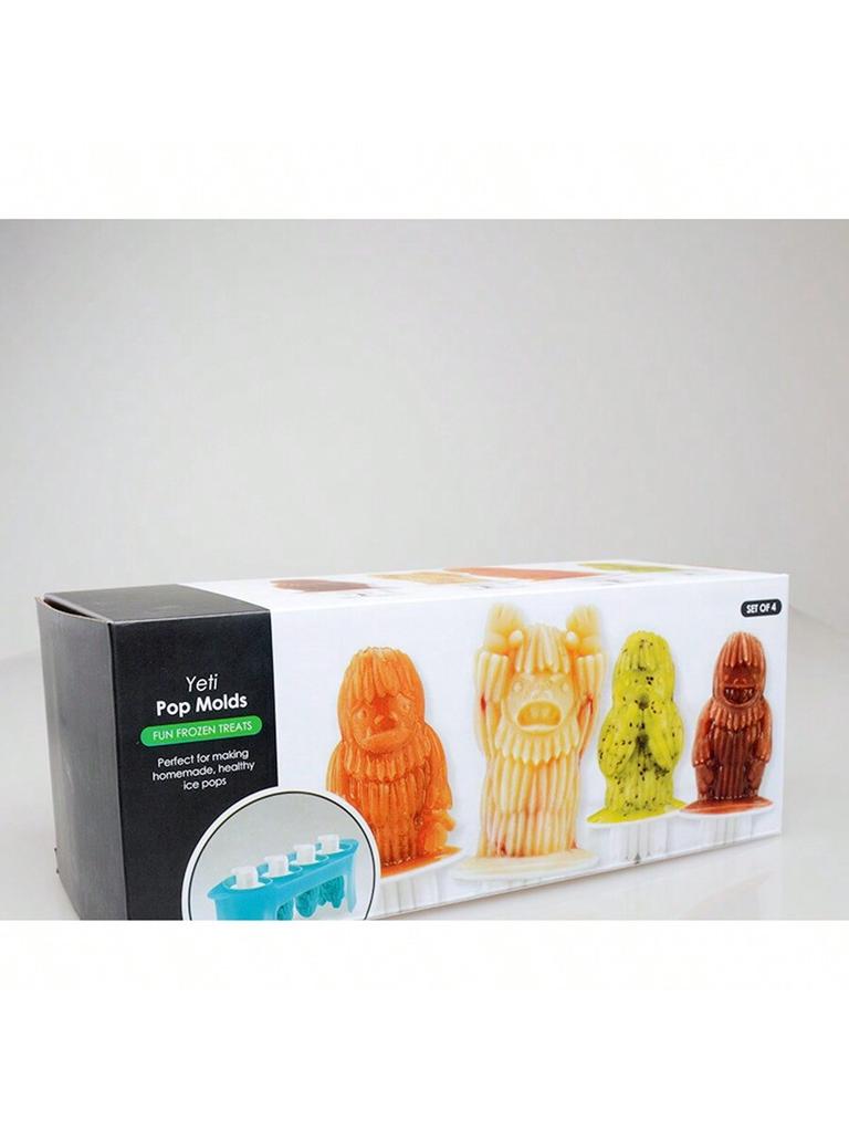 Многоразовая силиконовая форма для мороженого в виде ужасов для летней кухни, маленький инструмент, используется для самодельного Хэллоуина