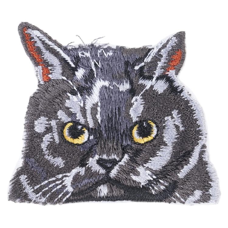 Модные Нашивки с Рисунком Кошек Личность Одежды Термотрансферные Аппликации для Творческих Поделок
