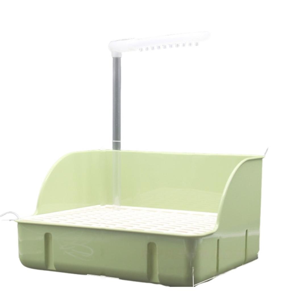 Автоматическая ванна для попугая Автоматический душ для купания птиц Многофункциональный инструмент для купания для пионов Средних попугаев Волнистых попугайчиков Попугаев-монахов