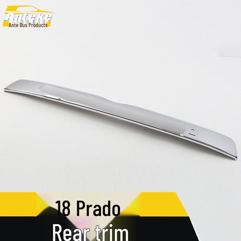 18 Prado Задняя накладка Дверь багажника Багажник Защитная декоративная полоса от царапин