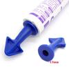 3Pcs/Set DIY Caulking Tool Blue Caulk Nozzle Applicator  for Kitchen Bathroom Window