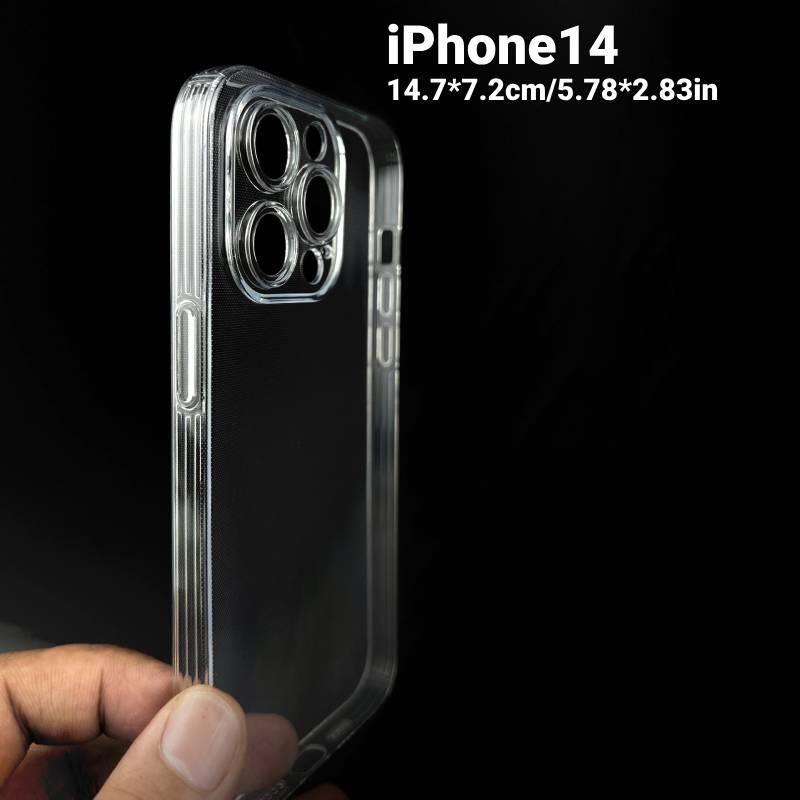 Новый 15 Чехол для телефона Apple Прозрачный ТПУ Материал Защита со всех сторон