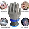 Yousheng 1 Pc Cut Resistant Work Glove Stainless Steel Mesh Metal Glove for Metal Fabrication Wood Working Kitchen Butcher Oyster Shucking Mandolines