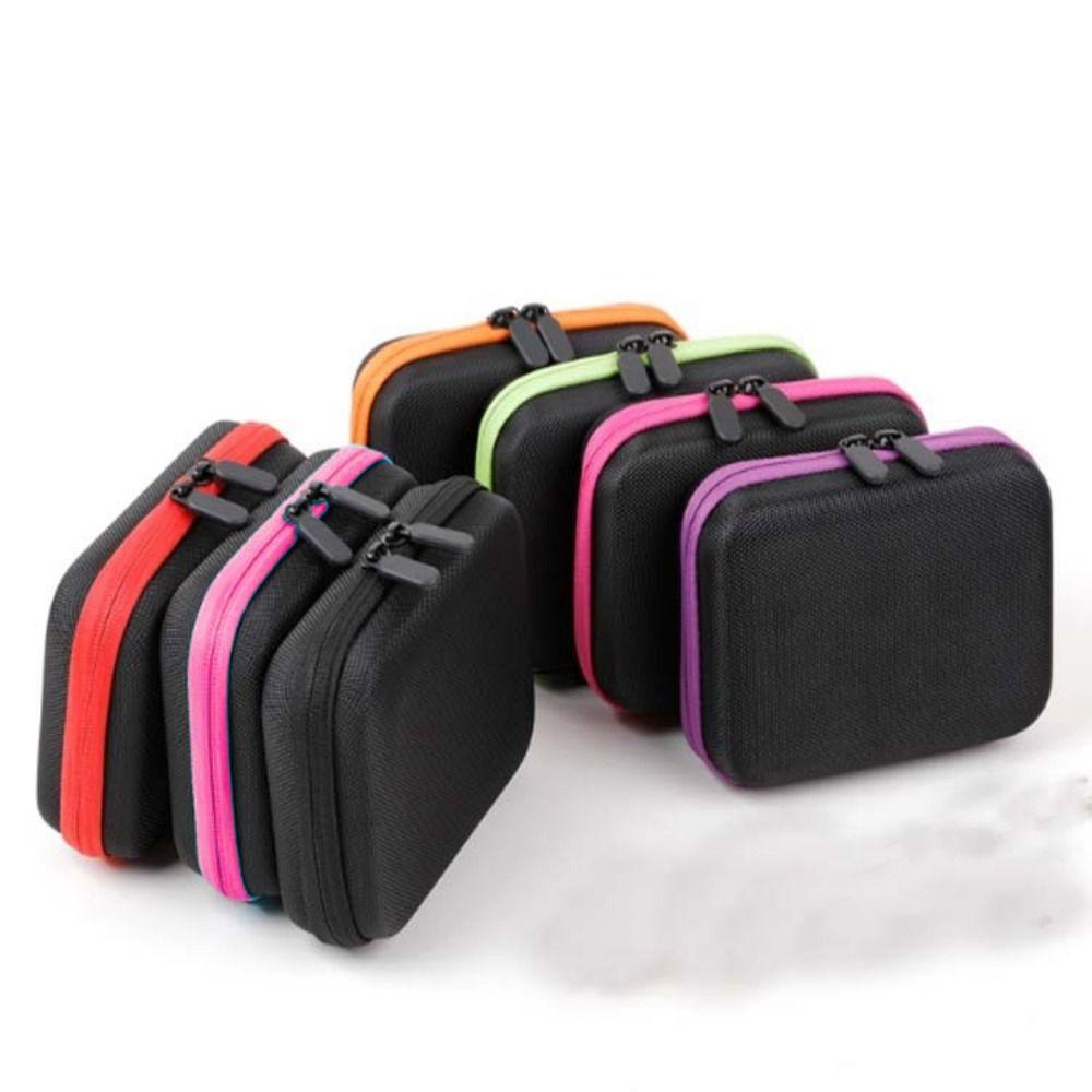 10ML Capacity Essential Oil Case Shockproof Perfume Box Essential Oil Storage Bag Roller Bottles
