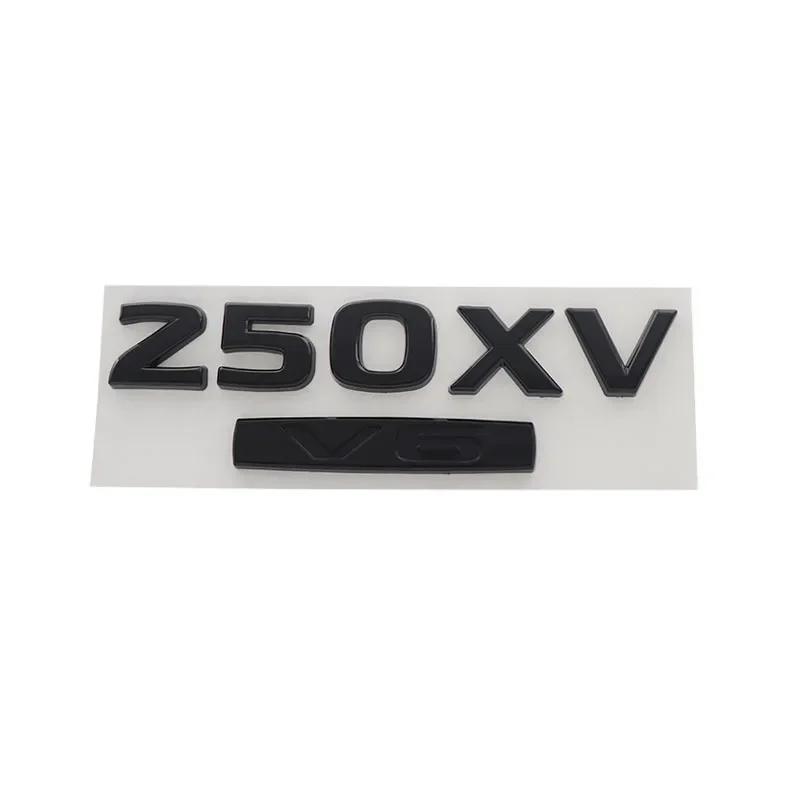 2.5XL/XV 230JK/JM 250XL/XV V6 Letters for SUNNY SYLPHY LIVINA TEANA TIIDA QASHQAI X-TRAIL Car Trunk Tail Decal Emblem Badge Sticker