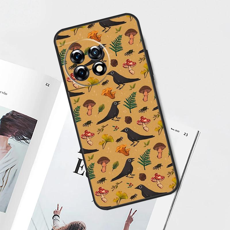 Mushroom Forest Case For OnePlus Nord CE 5 2 3 4 Lite N30 OnePlus 11 12 13 15 13T 13R 10T 12R 9 10 Pro Cover