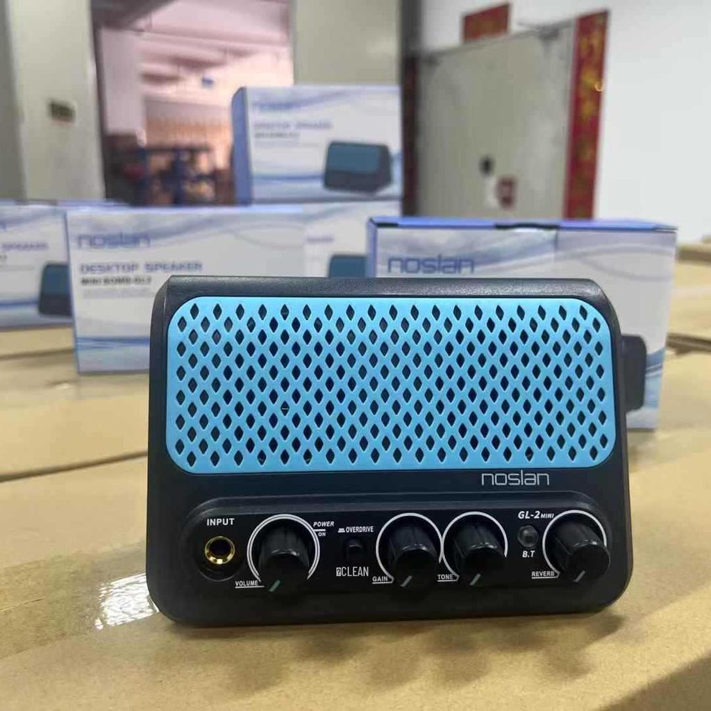 Портативный мини-динамик для электрогитары Bluetooth с перезаряжаемой батареей и поддержкой наушников