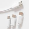 USB C на Мульти 3 в 1 USB Длинный Зарядный Кабель 1M/3.28ft Зарядный Шнур Универсальный Несколько Портов Длинный Зарядный Кабель USB C