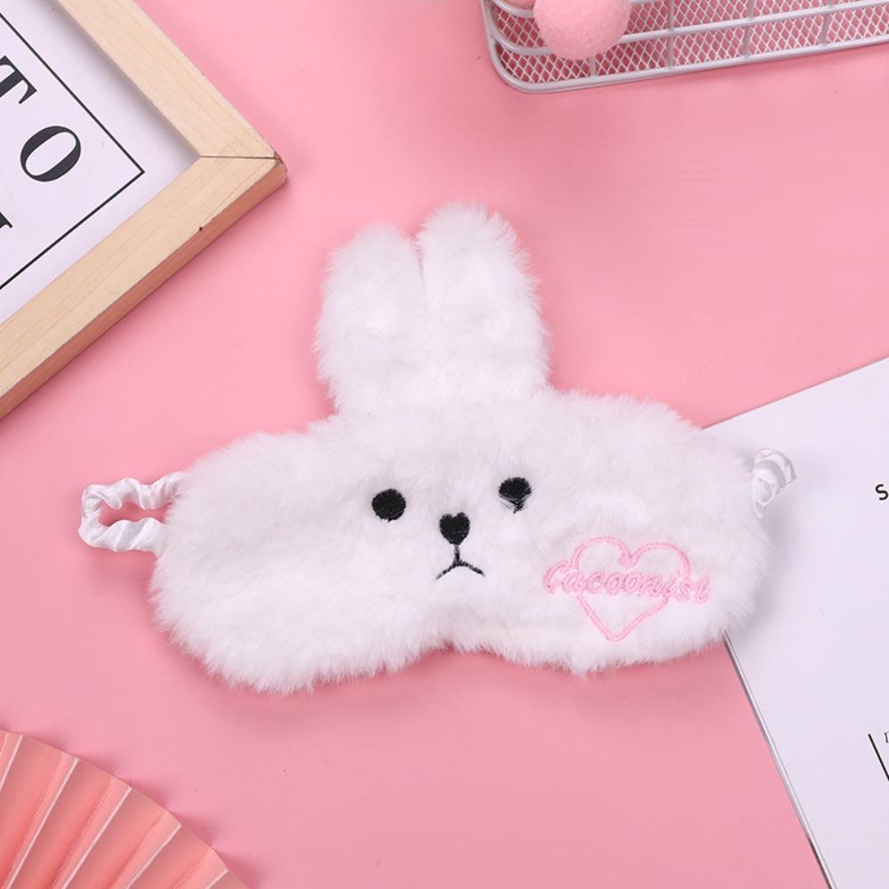 Ночная плюшевая маска для сна, повязка на глаза, расслабляющая повязка на глаз для женщин