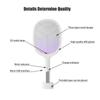 Electric Mosquito Swatter Rechargeable New Two In One Household Safety Super Mosquito Killing Lamp Lithium Battery