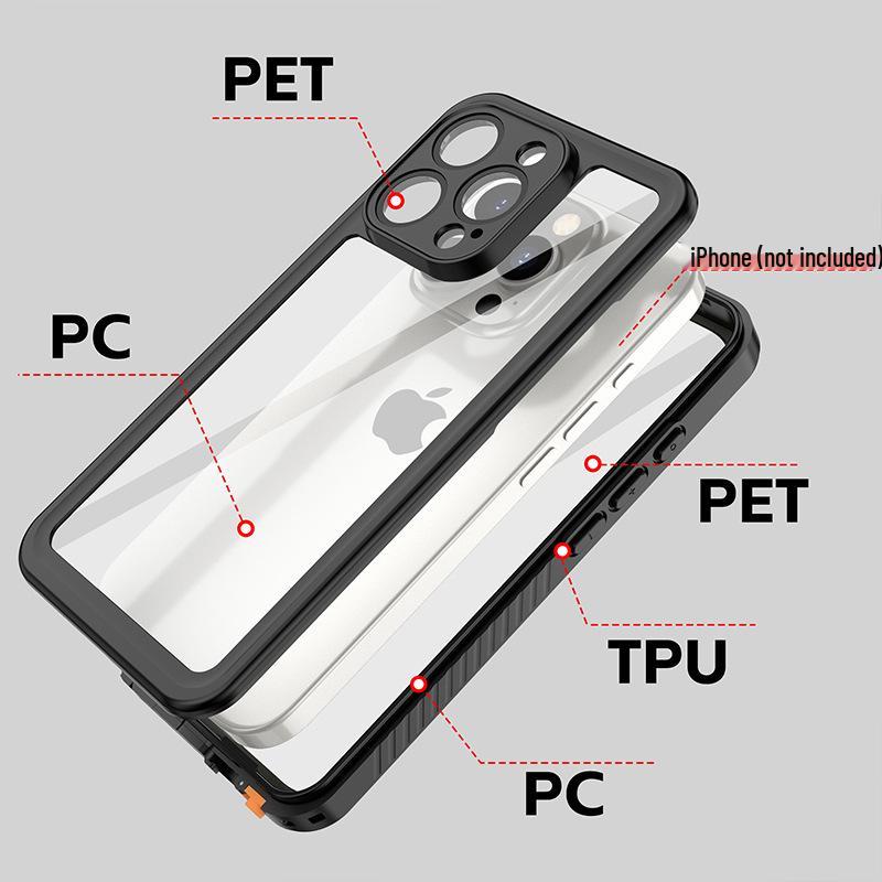 Водонепроницаемый и ударопрочный чехол Red Pepper для iPhone 16 Pro Max