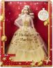 2023 Holiday Barbie Seasonal Collector Barbie Golden Gown and Displayable Blond Hair Doll, Gift, Signature, Packaging,