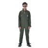 Movie Top Cosplay American Airforce Uniform Halloween Costumes For Men Boys Army Green Military Pilot Jumpsuit Full Set