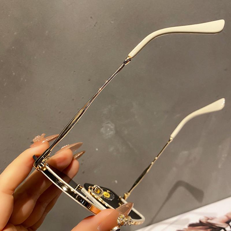 Vintage Oversized Sunglasses Fashion Men Women Square Shades Eyewear Trendy Ins Popular Brand Design UV400 Sun Glasses