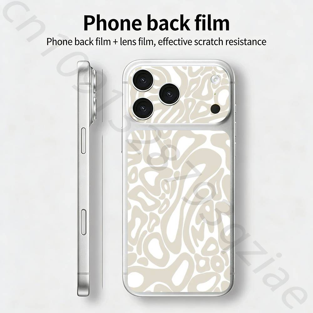 L-Lando Norris Для iPhone 17 pro Max /17 pro Полное покрытие Наклейка Skin Wrap 3D Цветная Задняя Защитная Пленка-Стикер