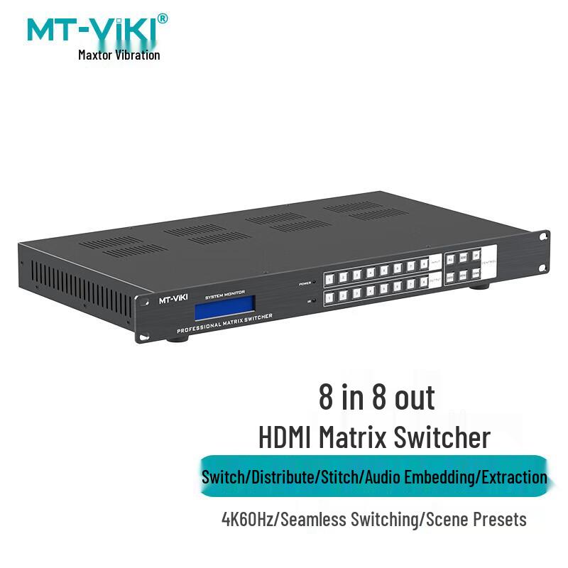 Видеоматричные коммутаторы и сплиттеры HDMI MT-Viki