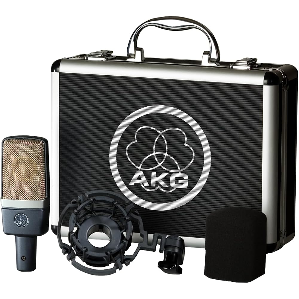 AKG C214 condenser microphone officially imported