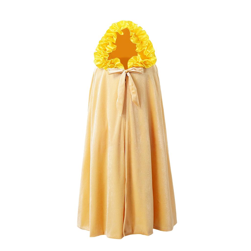 Christmas Frozen Princess Cloak Out Shawl Girls Aisha Autumn Winter Kids Aisha Cloak