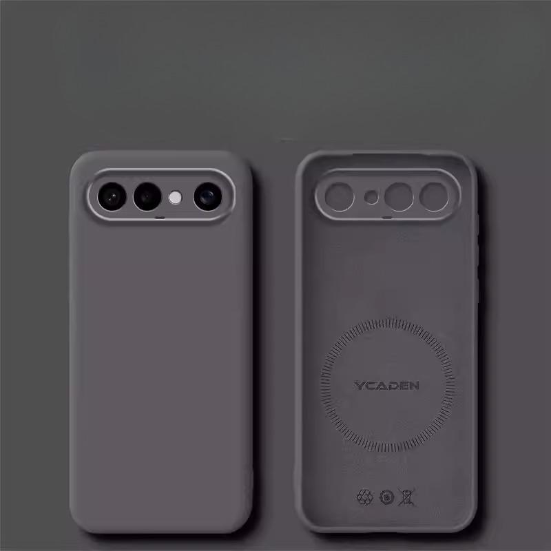 Для Magsafe Чехол из жидкого силикона Для VIVO X300 FE Мягкая кожа Гладкий Магнитная беспроводная зарядка Чехол Бампер Для VIVO S50 Pro mini