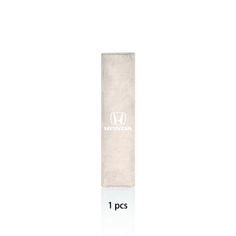 Honda Car Shoulder Protector Pad Suede Seat Belt Cover For Honda Civic FIT Accord Prelude CRV 5th City CRZ CRX Jazz HRV Pilot TO0