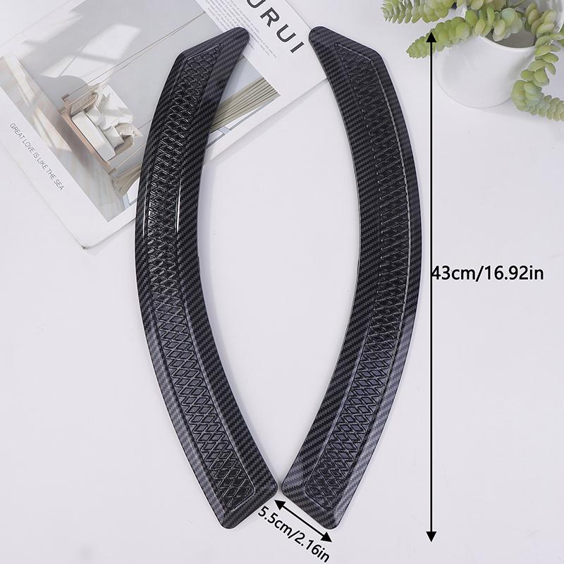 2 шт. автомобильные полосы для защиты от столкновений, полосы против царапин и трения, расширенные универсальные принадлежности для модификации