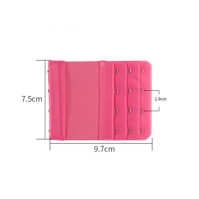 Удлинители для бюстгальтера, удлинитель с пряжкой для бюстгальтера, 3 ряда, 4 крючка, удлинитель для бюстгальтера, швейный инструмент, женское нижнее белье, удлиненные удлинители для бюстгальтера с крючками