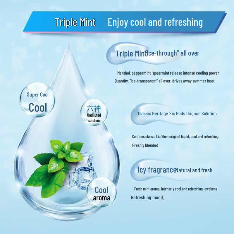 Liu Shen Cool Refreshing Shower Gel