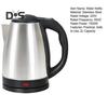 Электрический чайник объемом 2 л с индикаторной лампой, автоматическое включение/выключение, безопасный в использовании, кипятильник из нержавеющей стали мощностью 1500 Вт