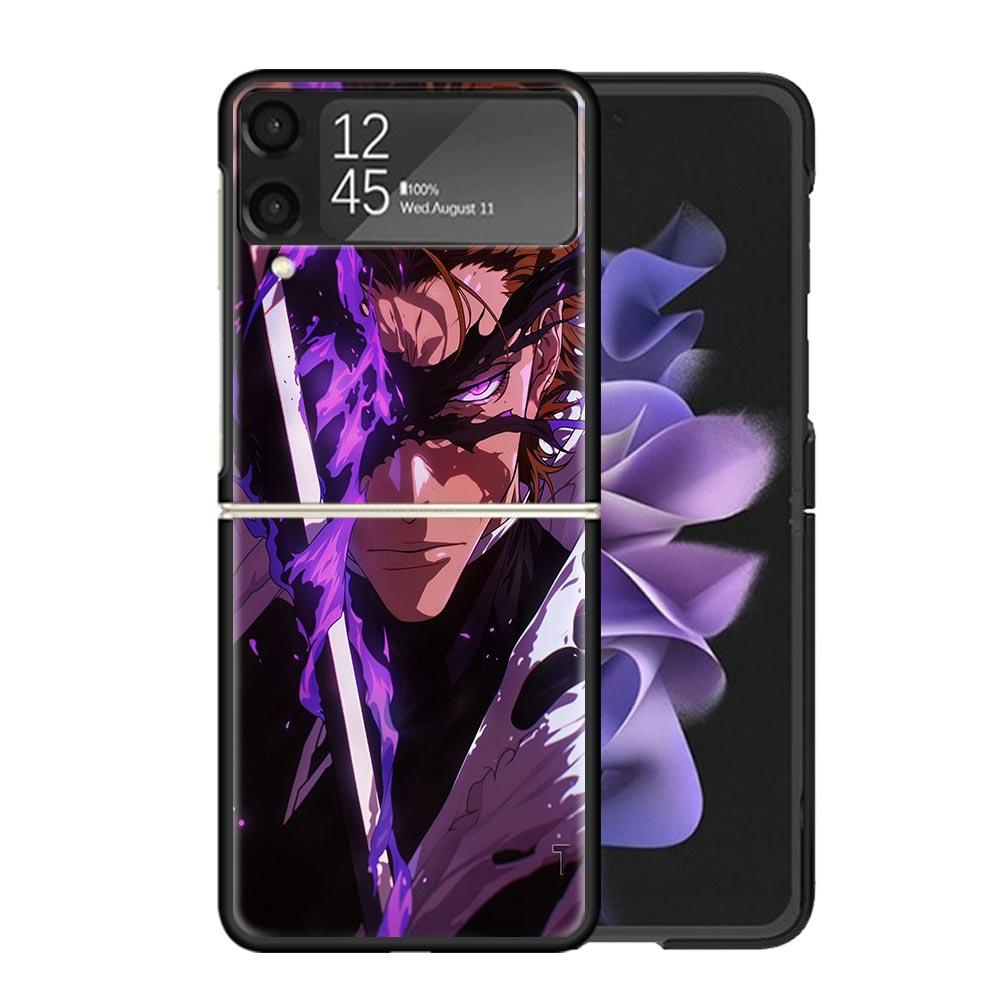 Айзен Соуске Блич Чехлы Для Samsung Galaxy Z Flip 4 5 6 7 3 Z Flip7 Flip6 Flip4 Flip5 Flip3 5G Жесткие Ударопрочные Fundas Чехол G