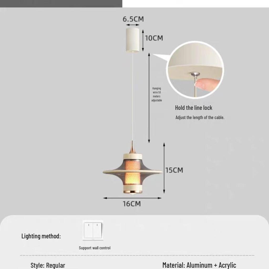 Ретро люстра НЛО 2025: Легкая роскошь для ресторанов, баров и спален