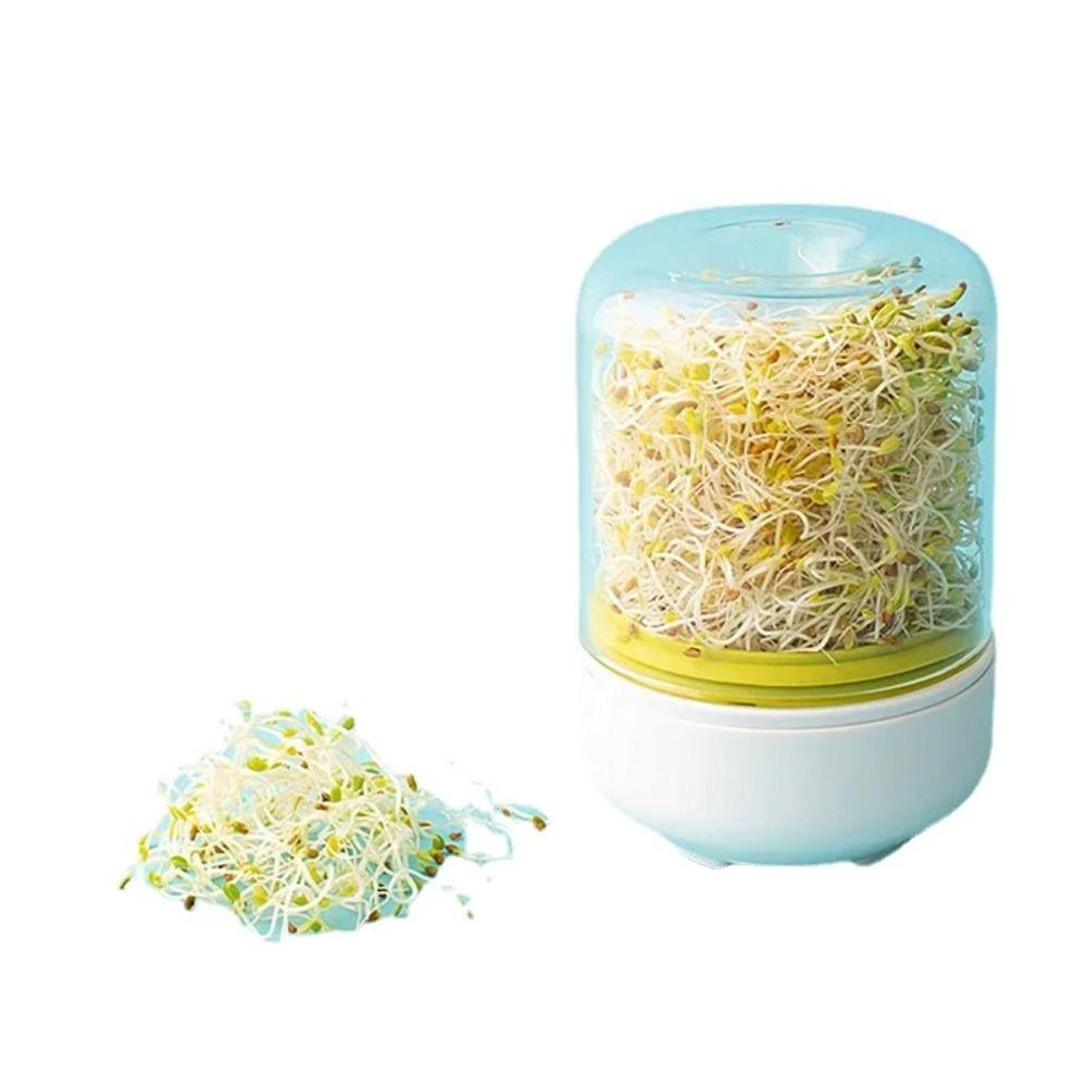 Mini Bean Sprouter Large Capacity Sprout Dish Growing Pot Bean Sprout Growing Machine Pea