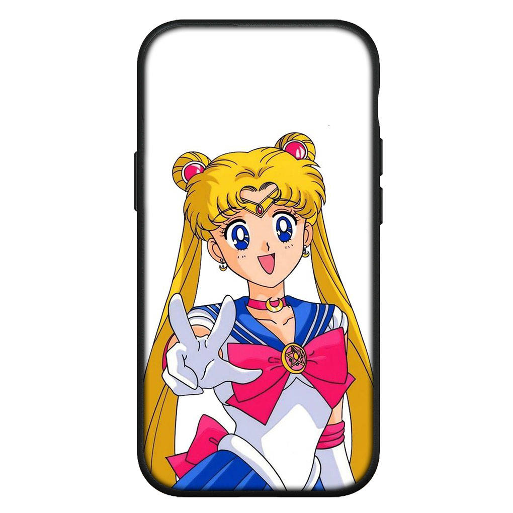 Чехол для iPhone 16 15 Xiaomi Redmi Note 14 13 12 11 Pro Max X 8 9 16e Samsung Galaxy S25 S24 S23 Moto G85 OPPO Huawei Sailor Comics Moon Чехол для телефона