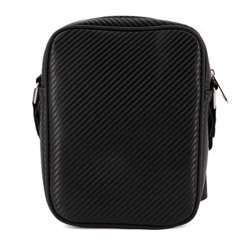 Carbon Bag with Stitching 20x24x5cm Man BILL TORNADE