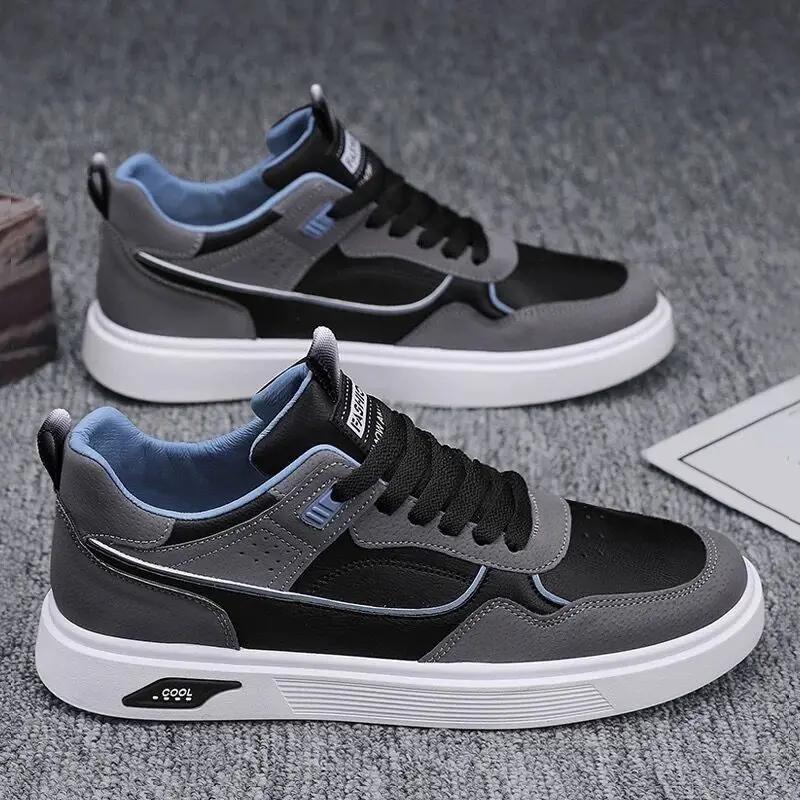 Versatile Casual Sport Shoes For Men New Summer Fashionable Board Shoes Breathable Rubber Upper Student Youth