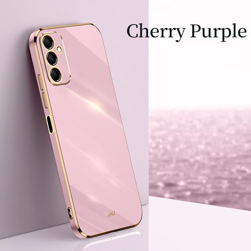 Гальванизированный Квадратный Каркас Чехол Для Телефона Funda Для Samsung Galaxy A56 A36 A26 A16 A55 A35 A25 A15 A 55 35 25 5G Мягкая Крышка