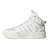 adidas Neo D-Pad Mid Повседневные Нескользящие Прочные Высокие Кеды Женские Кроссовки Белые Синие IG7621