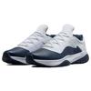 Мужские кроссовки Air Jordan 11 CMFT Low Michigan White Armory-Navy Pollen CW0784-147