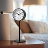 Будильник для спальни в европейском стиле, Бесшумная работа без помех или тиканья, Металлический материал, Предназначен для украшения, Офис, Гостиная, Кабинет,